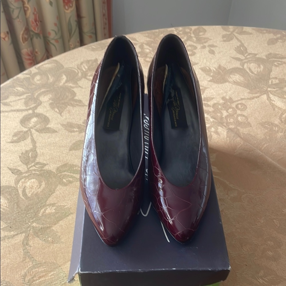 Red Patent Leather Heels